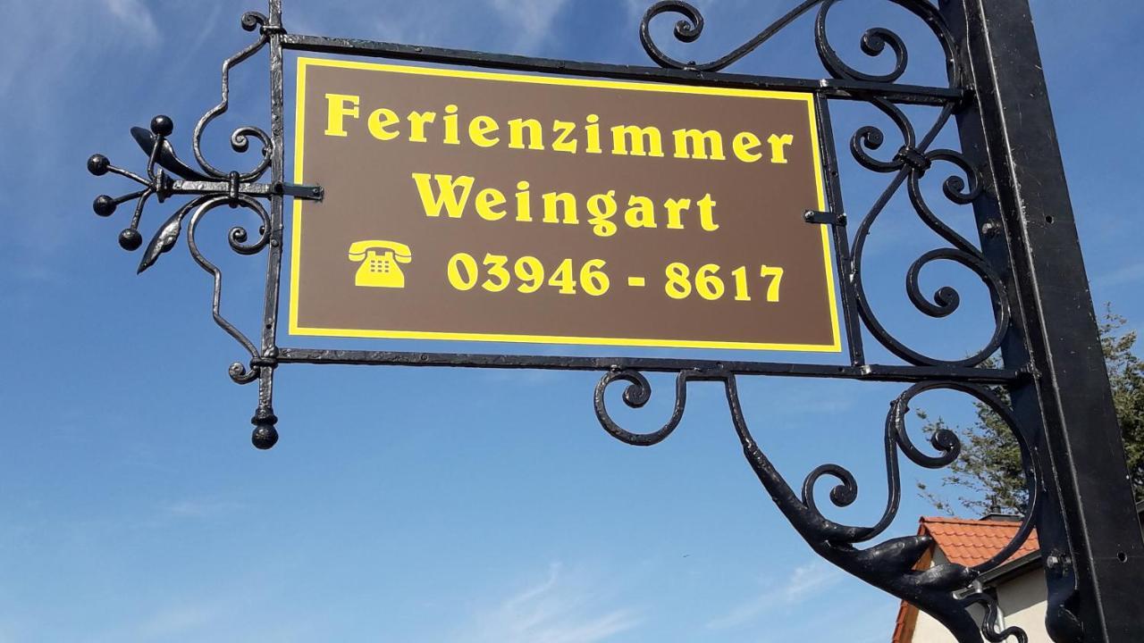 Ferienwohnung Weingart Quedlinburg Buitenkant foto